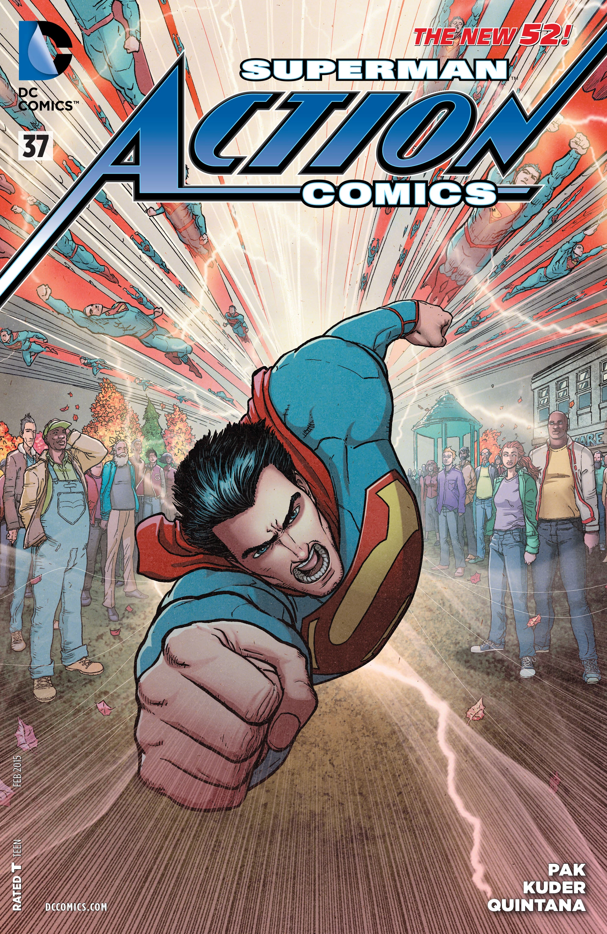 Action Comics #37 (DC, 2014 — Cover A) cover